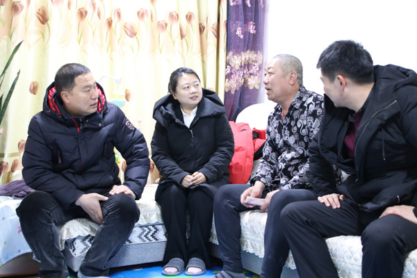 基層支部送溫暖 黨的關懷暖人心——長白山北景區黨支部慰問困難黨員